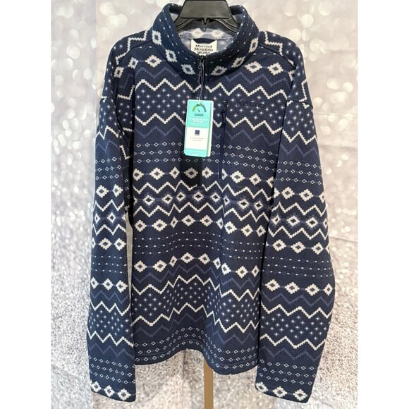 NWT Marmot Heavyweight Drop Line Printed Half-Zip Pullover - XXL - Picture 2 of 5